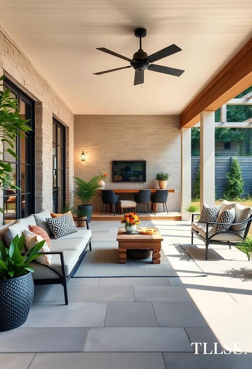 Pet-Friendly Sections:⁤ Design a spot on the patio that accommodates‌ pets,⁤ ensuring that four-legged family ⁢members are included ‌in ‌the fun
