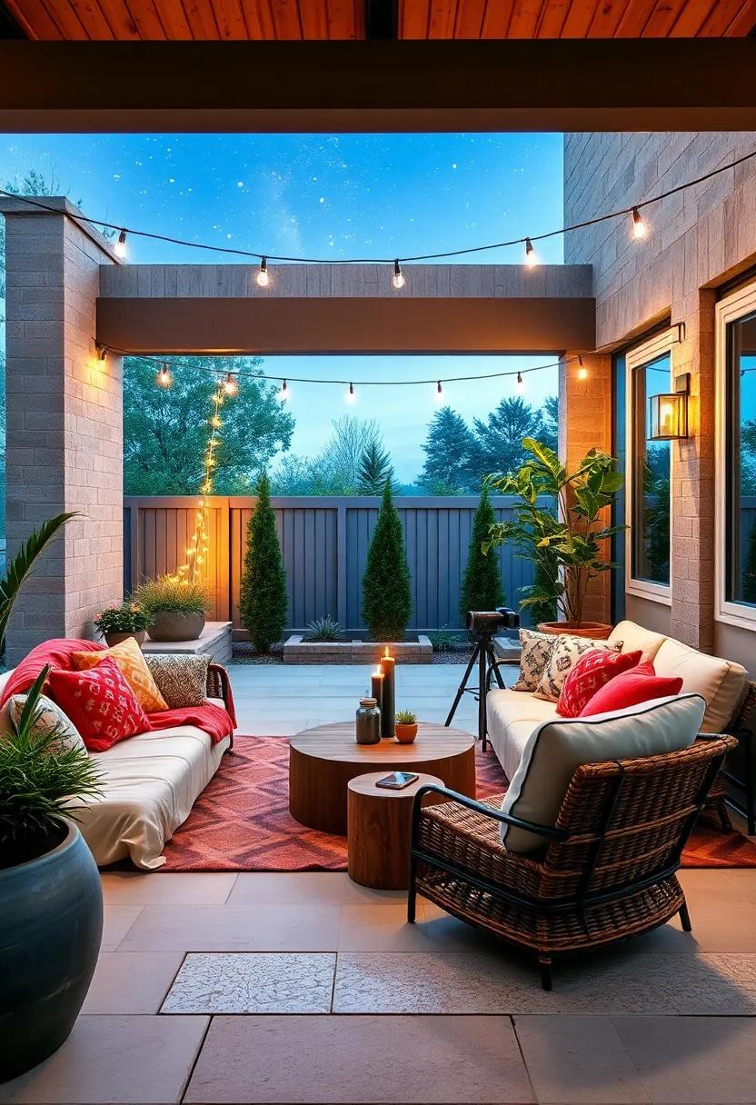 Stargazing Setup: Equip your patio with ⁣comfortable blankets and binoculars for ⁣family stargazing⁢ nights,‌ combining education and fun