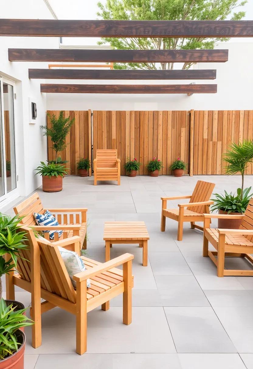 versatile Seating Solutions: Mix and match different styles of wooden chairs and benches to accommodate varying numbers of guests for any occasion