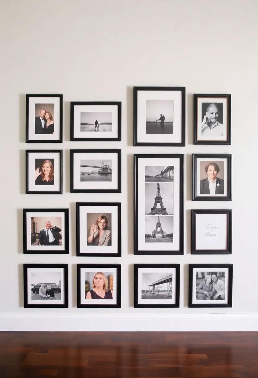 personalized Wall Art: Curate a gallery wall with framed photos or artwork that reflects your personality and ⁤interests for a unique touch