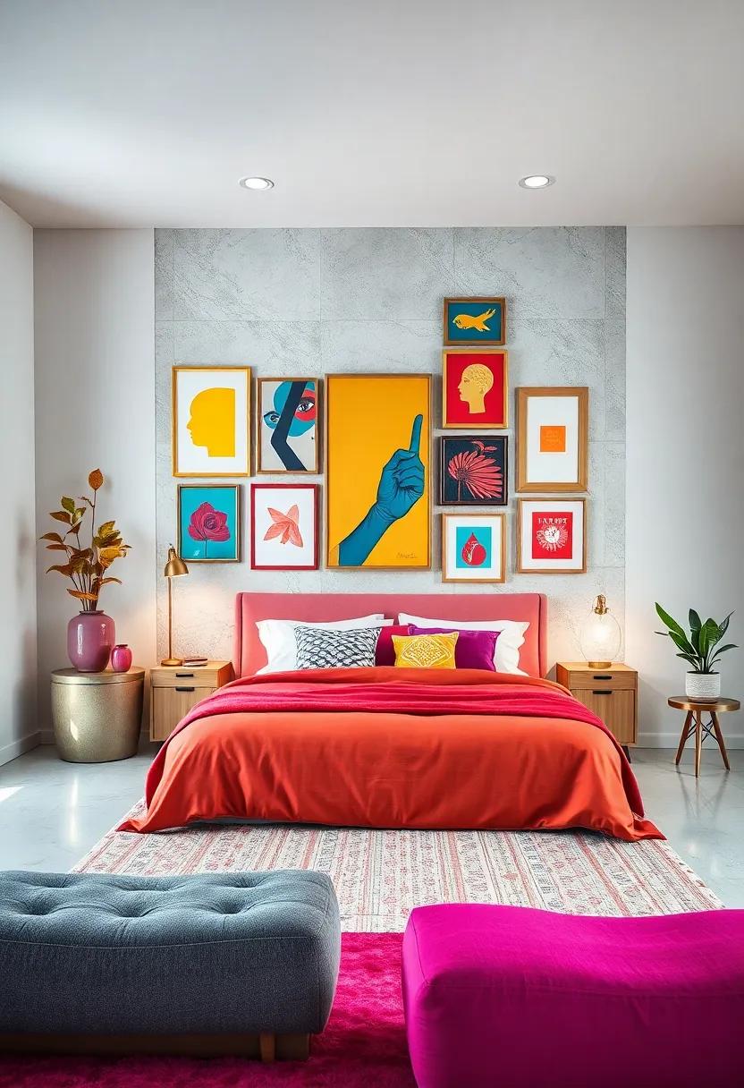 curating A Gallery⁣ Wall That⁢ Tells A Story Through⁢ Color And ‌Design