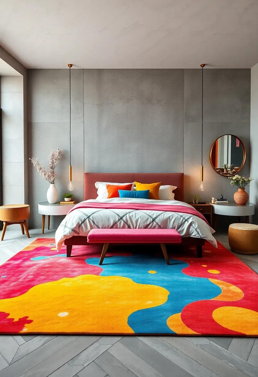 Choosing Statement‍ Rugs That Tie Together The Pop-Art Theme