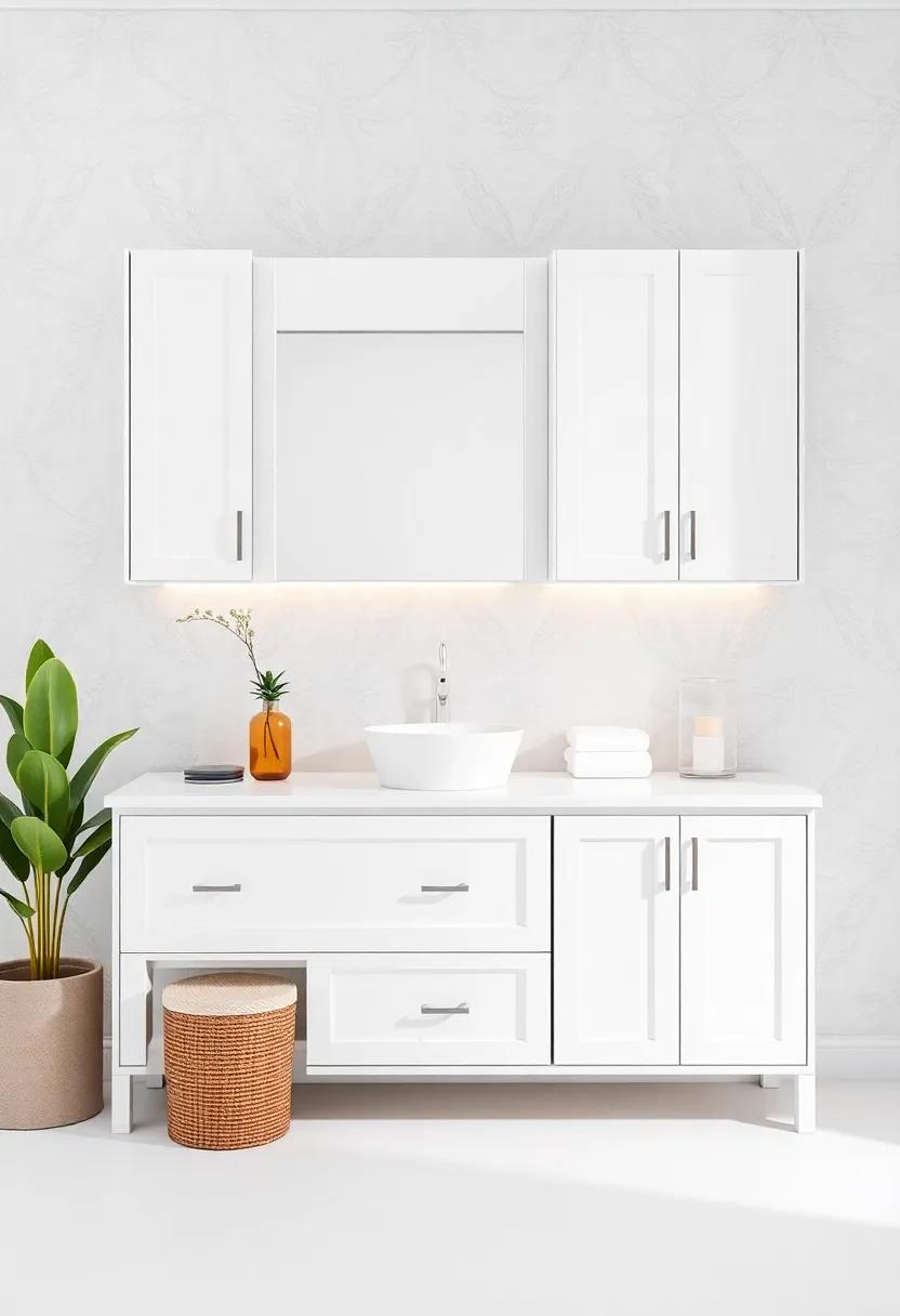 Compact ⁤Cabinets: Utilize compact cabinetry with smart storage solutions to keep ​essentials handy while maintaining a clean aesthetic
