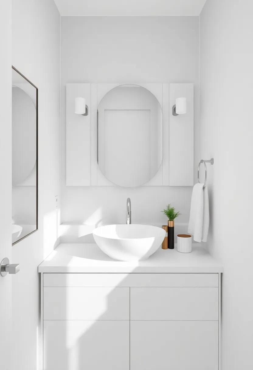 Vessel Sink: Use a vessel sink that sits on top of ‍the⁣ counter ⁤for a dramatic effect while allowing⁢ for easy cleanup beneath