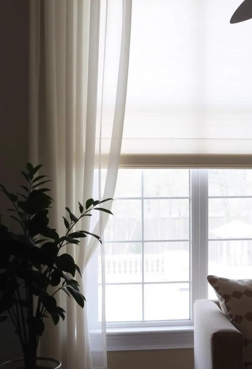 Practice‍ Minimal Window Treatments:⁢ Consider‌ sheer curtains or simple blinds ‍that provide privacy without blocking light, keeping the space​ bright and airy