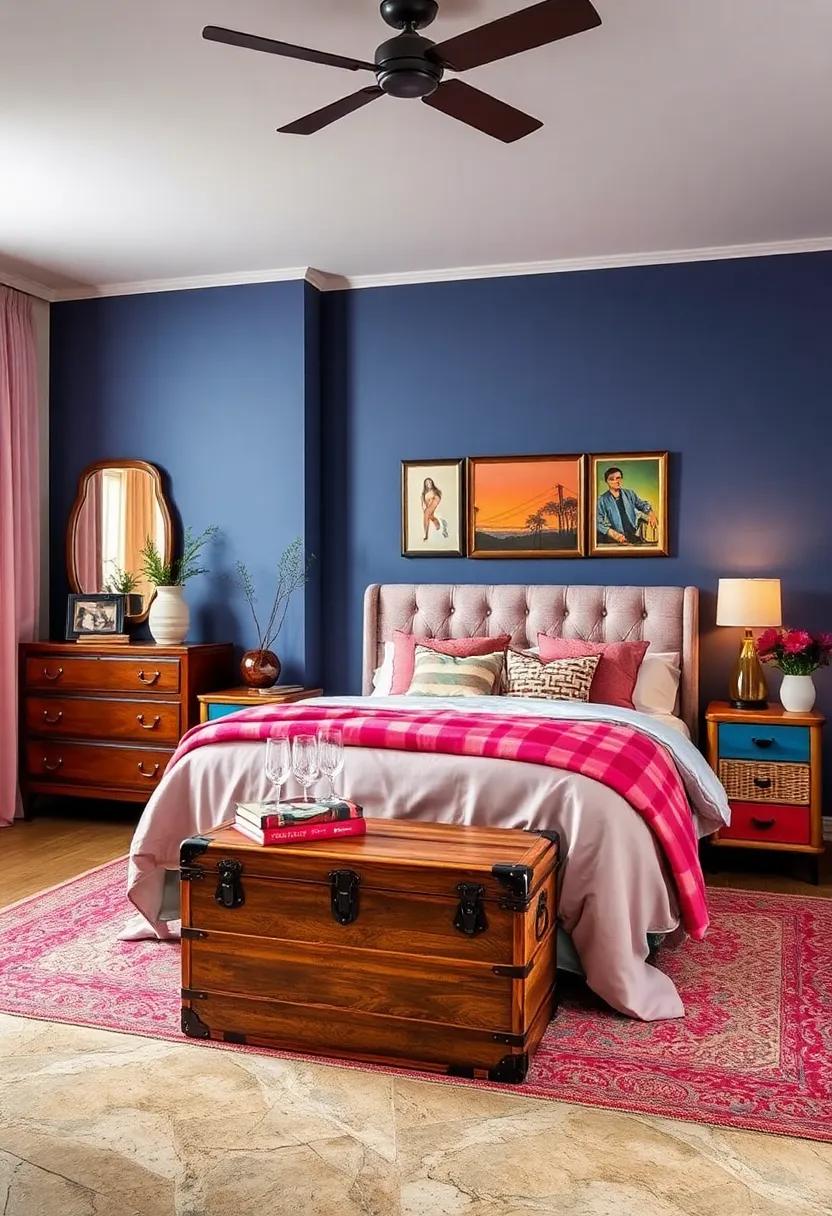 Reimagined Storage Solutions:‍ Use vintage trunks or ​wicker baskets painted or lined with modern fabrics for ⁣an attractive storage ⁤option that adds character