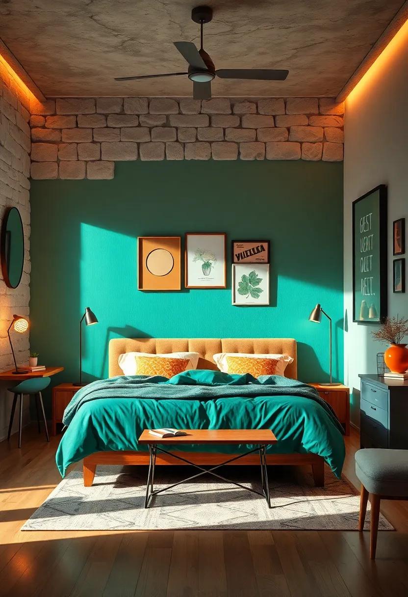 Vintage ​Annotations: Add personal touches by displaying retro items with modern inscriptions or quotes, bridging time while celebrating nostalgia