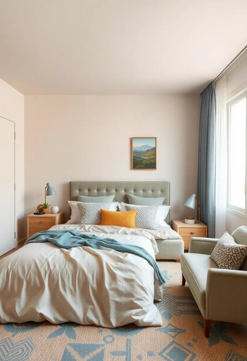 Dreamy ‍Sleep Spaces: Crafting a Bedroom Sanctuary with Era-Spanning Fabrics