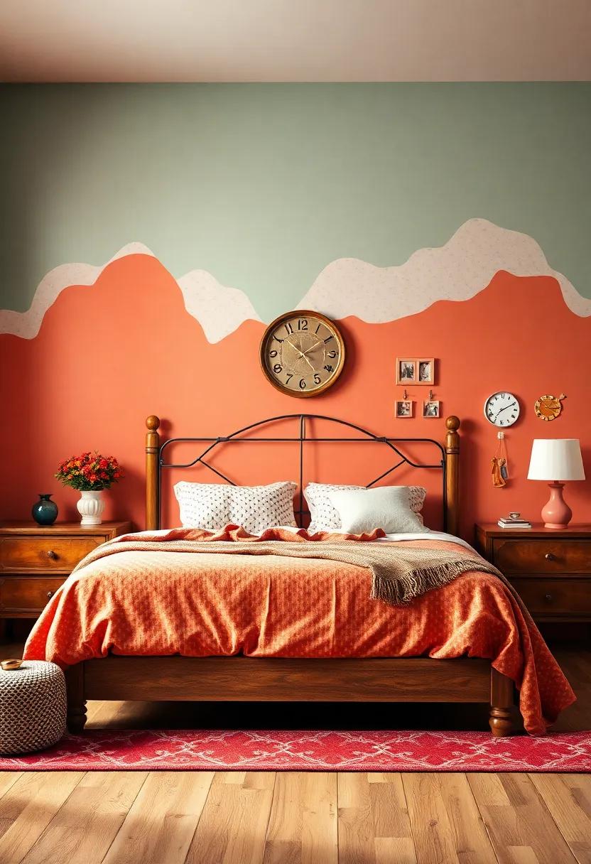 Paint ‌a Vintage-Style Mural:⁢ If you're feeling crafty, ​create a mural inspired ​by your favorite retro⁢ theme or era