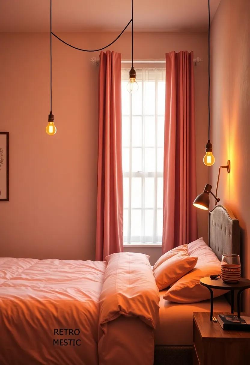 Retro Lighting Fixtures: Install pendant ‍lights ⁤or ​table lamps with‍ a vintage flair, featuring warm-toned bulbs to soften the ambiance