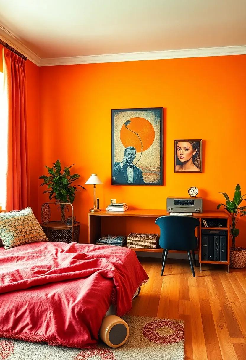 Art and Posters from the Past: display art ⁢that echoes the styles of⁤ decades ​gone by—think vintage concert posters or classic⁣ movie ‌prints