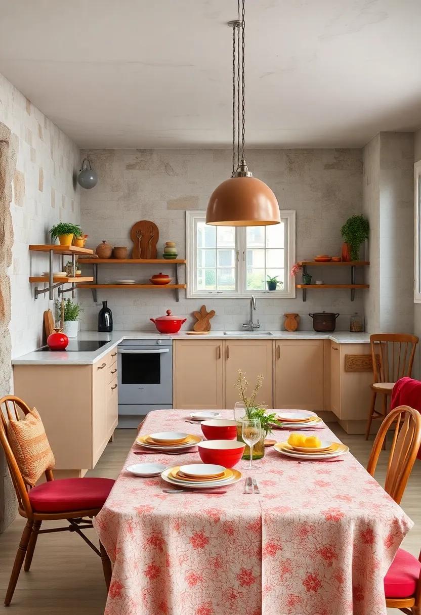 finding the Perfect Tablecloth: Textiles in Vintage Dining