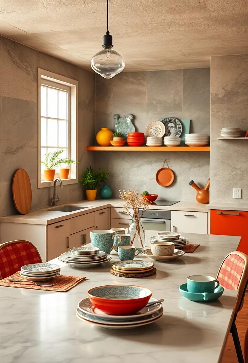 Showcasing Bold Patterns: the Art‌ of Mixing Vintage Dishware