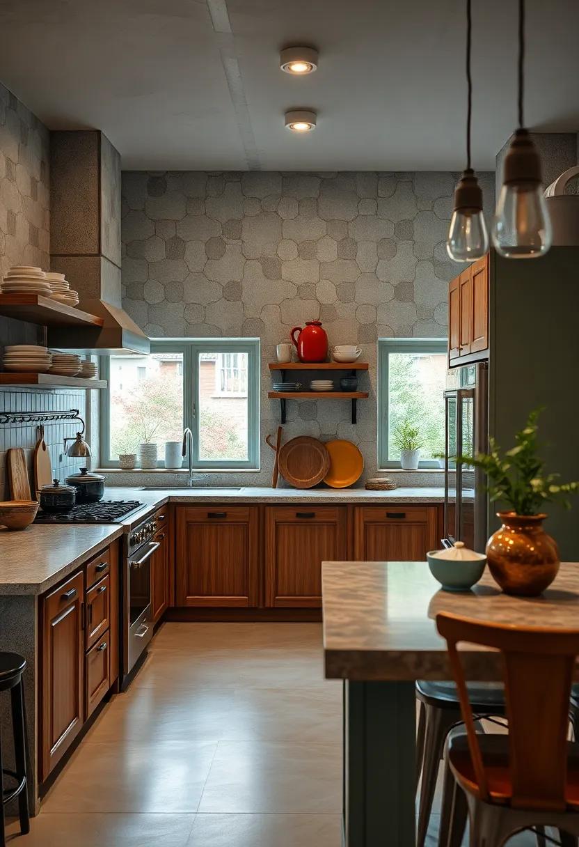 Infusing Rustic Elements into⁣ Your Retro-Inspired Kitchen Design
