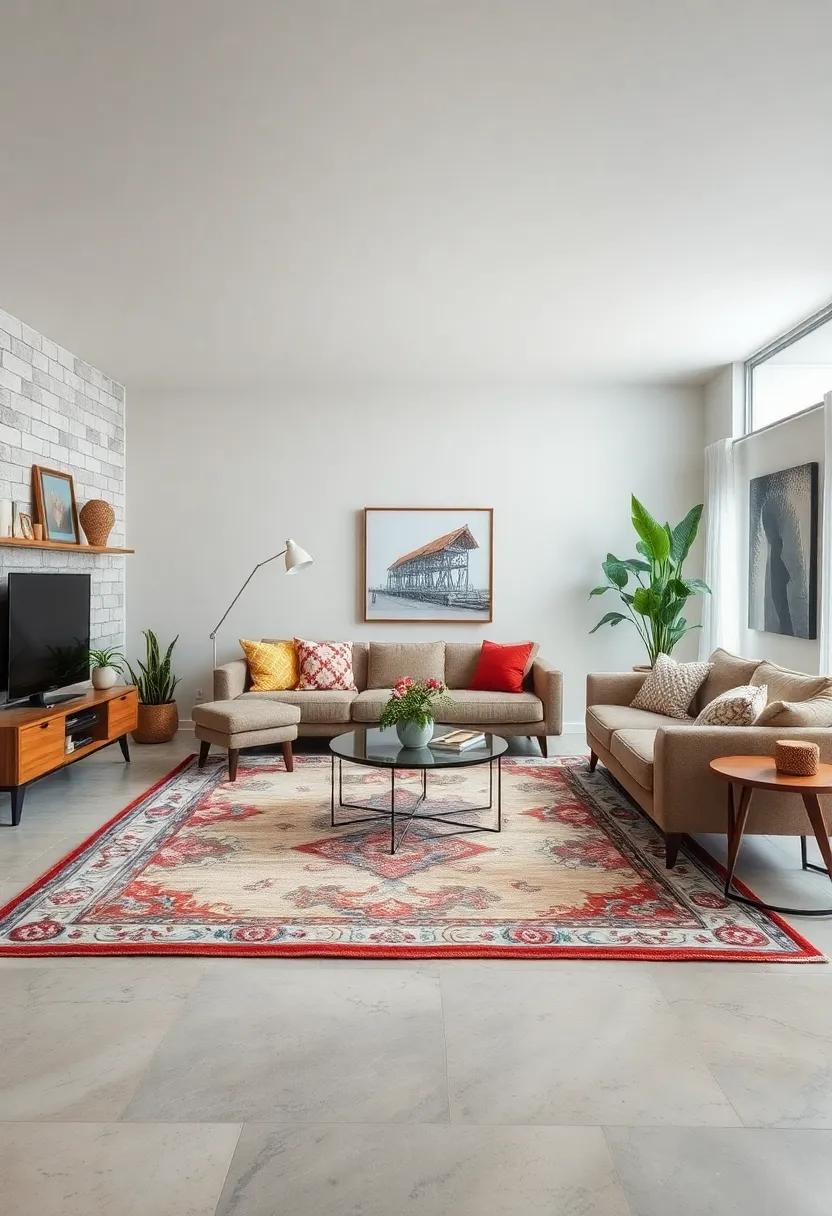Maximize⁤ comfort by choosing an area rug made of natural fibers, ‌such as⁣ wool or cotton,‍ to ensure softness underfoot