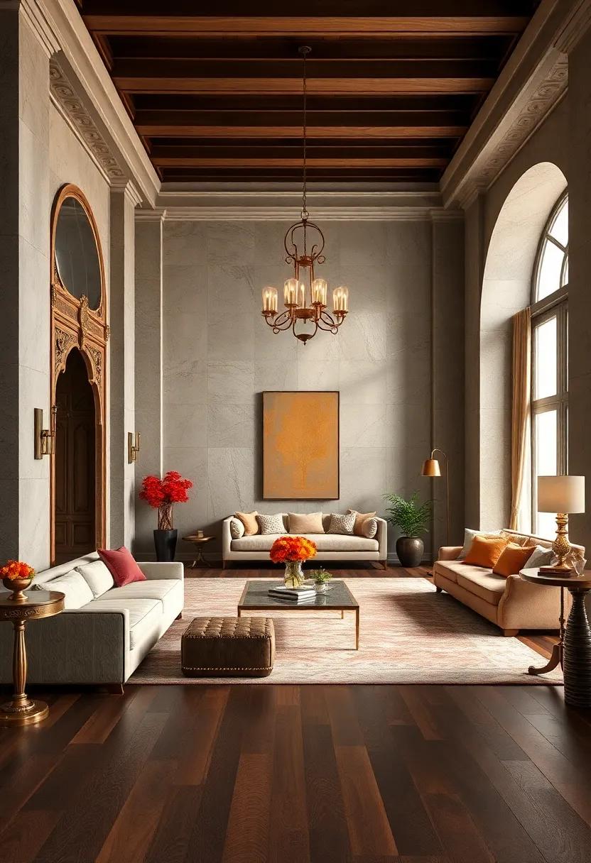 Rich ‍Flooring ⁣Options: Consider dark hardwood floors ⁢or lush carpets to provide a warm and inviting foundation for‍ your regal retreat