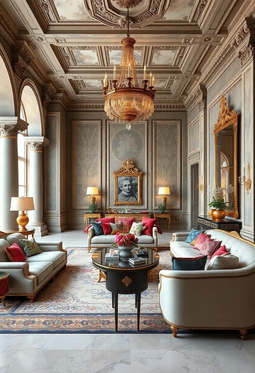 Statement Furniture: Invest in heirloom-quality pieces that feature intricate carvings,plush upholstery,and classic silhouettes fit for nobility
