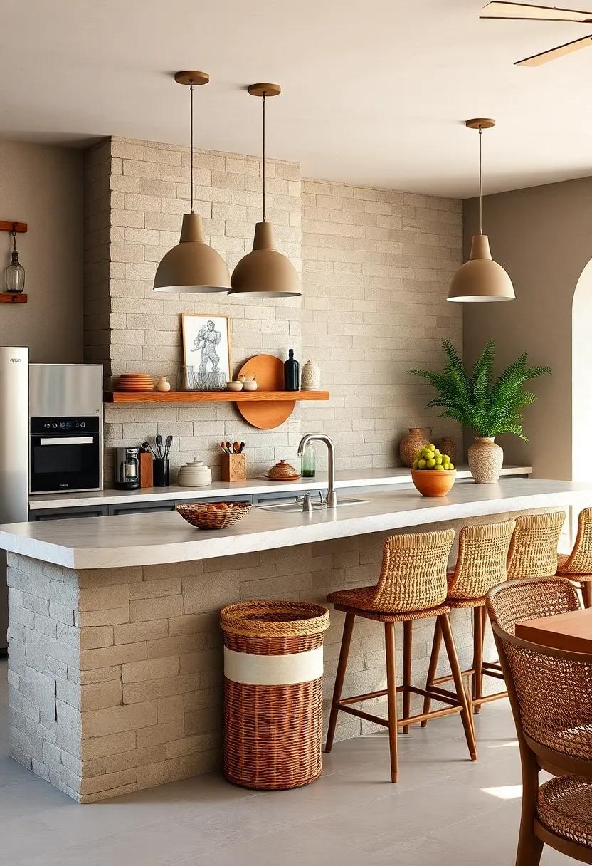 Woven baskets:‌ Use woven baskets for storage of napkins, utensils, or snacks,⁢ contributing ⁤to the ⁤warm⁤ and inviting ambiance