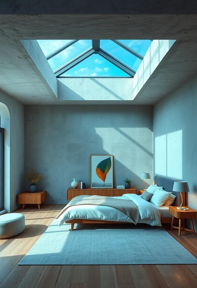 Incorporate a ⁢vaunted ceiling or skylight, ‌allowing fresh air and‌ additional light to enter, blending modern design with nature's elements seamlessly