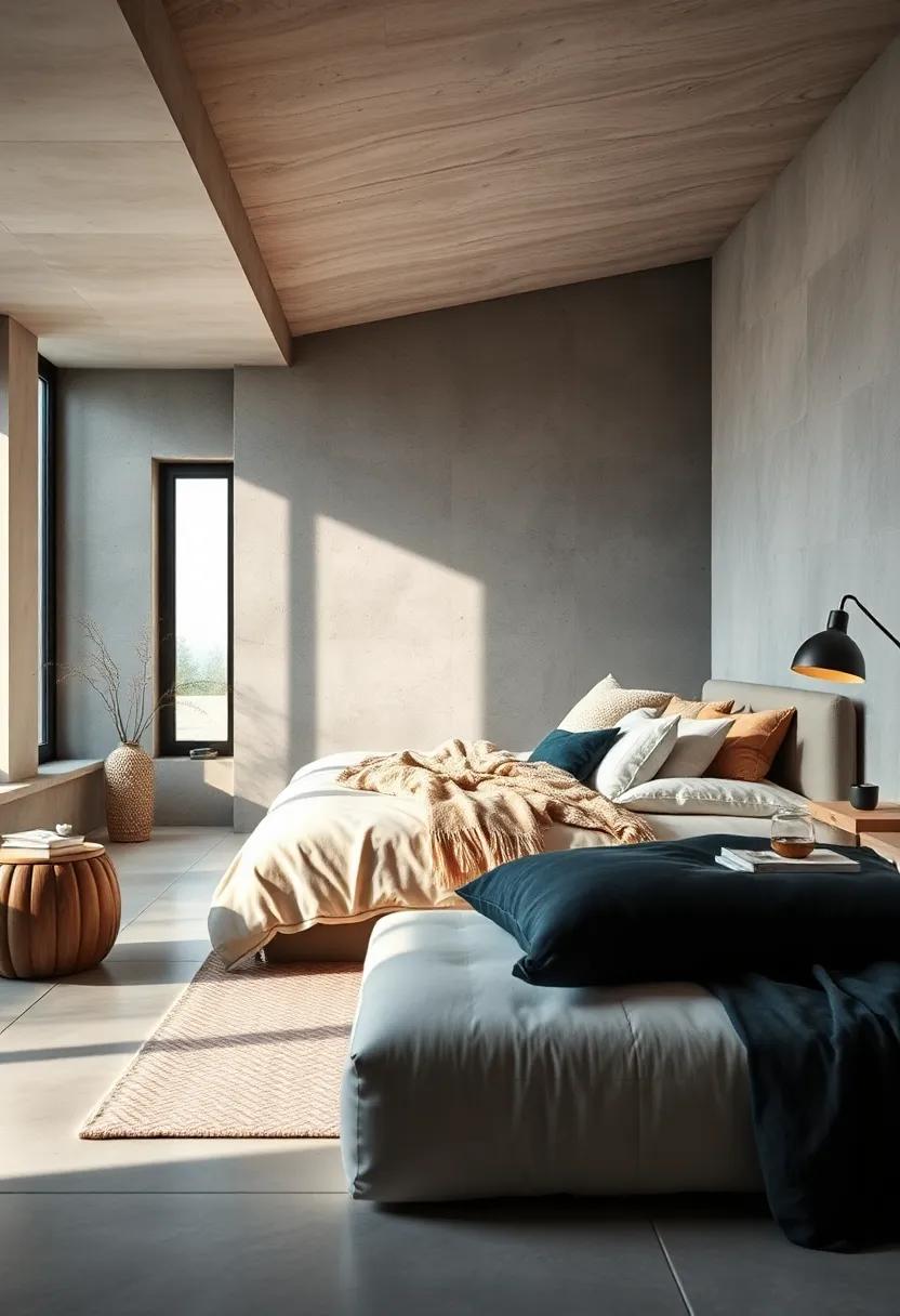 Opt for ‌oversized cushions and throws on your bed or seating area, inviting‌ comfort and ‍an unrestrained sense of leisure