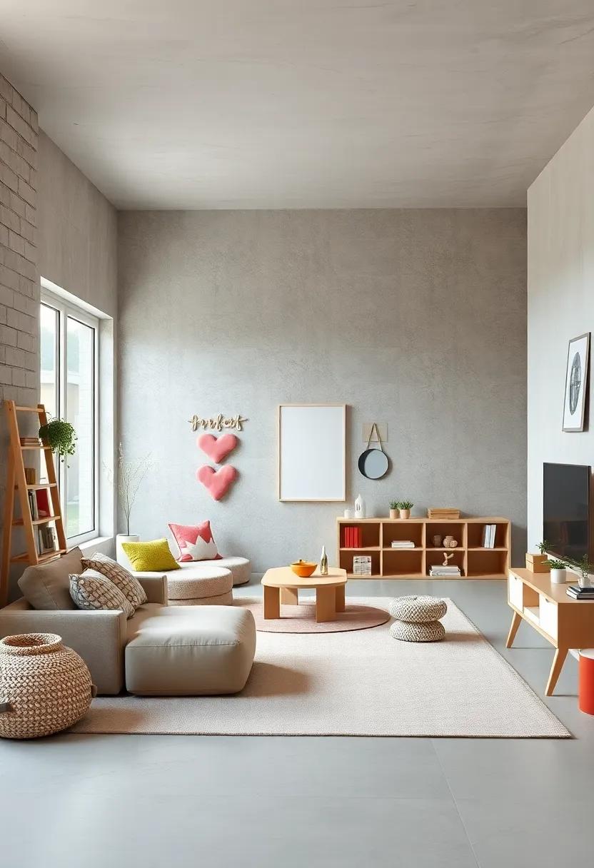 Open Layouts that Encourage Movement and Imaginative Play
