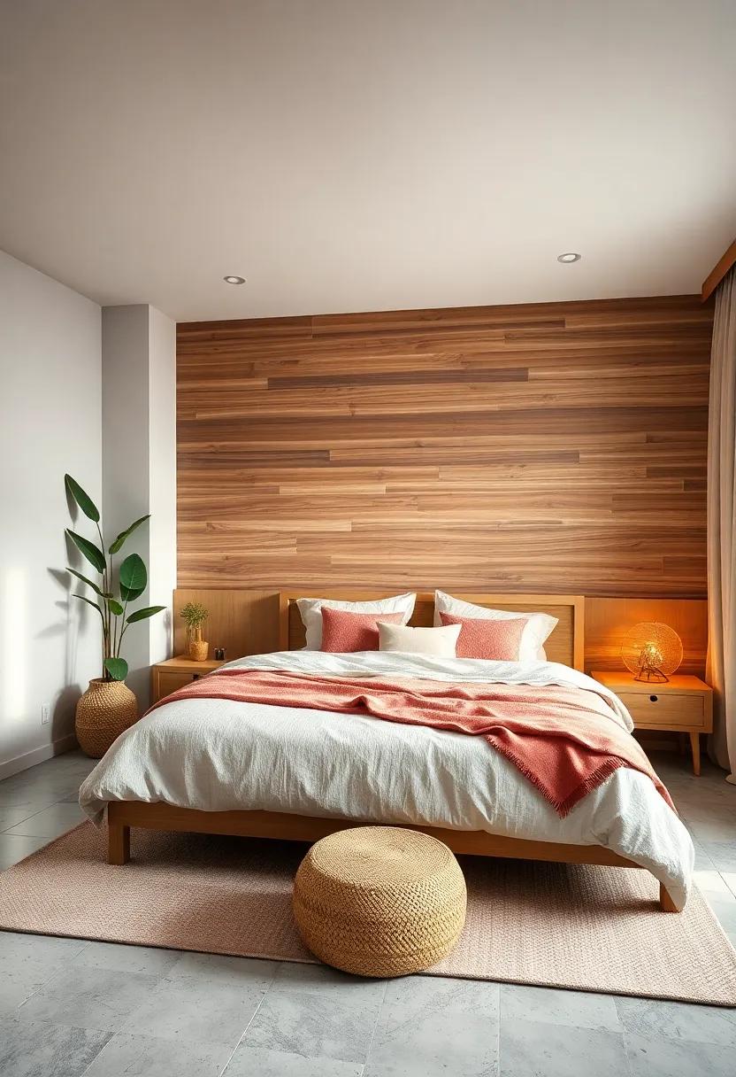 Decorate with bamboo ⁣accents through lamps or decor‍ items, infusing a ‍touch ⁢of nature into your serene space