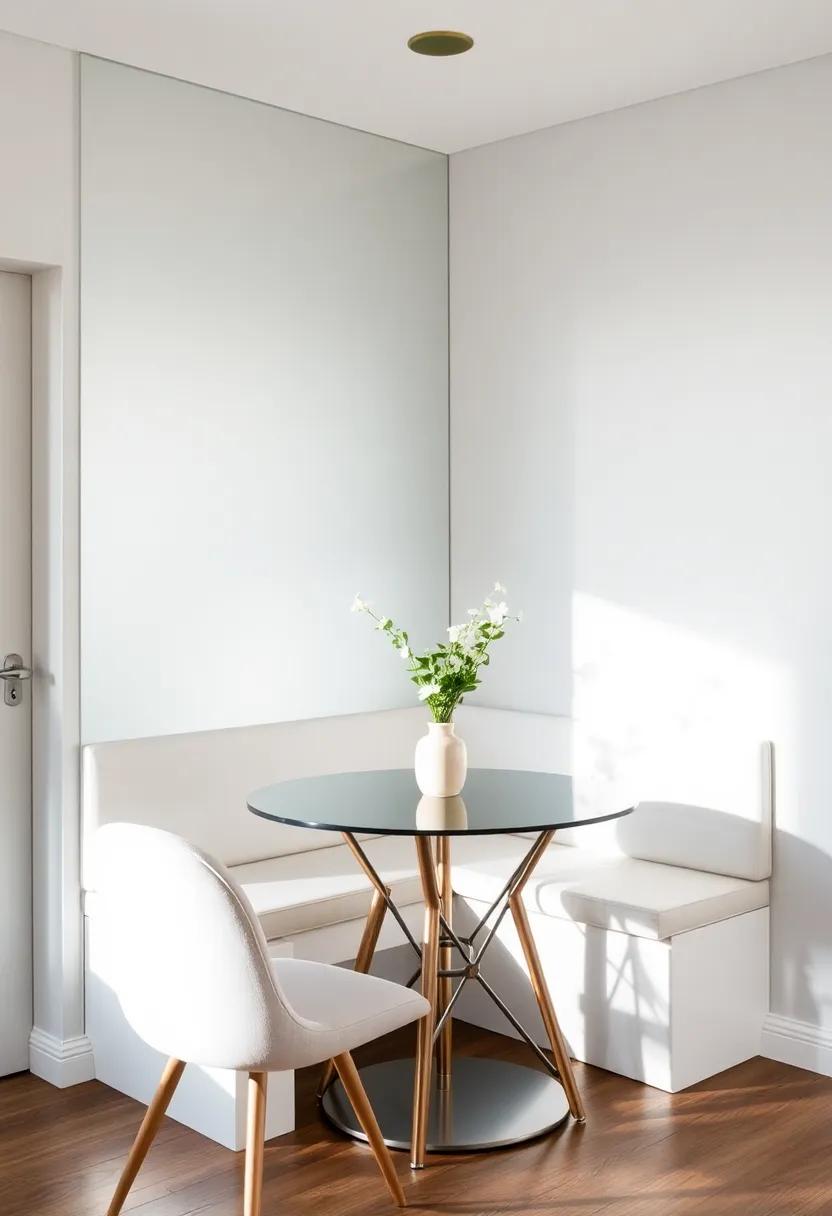 Using ⁤Mirrors to‌ create an ​Illusion of Space in ‍your Dining Area