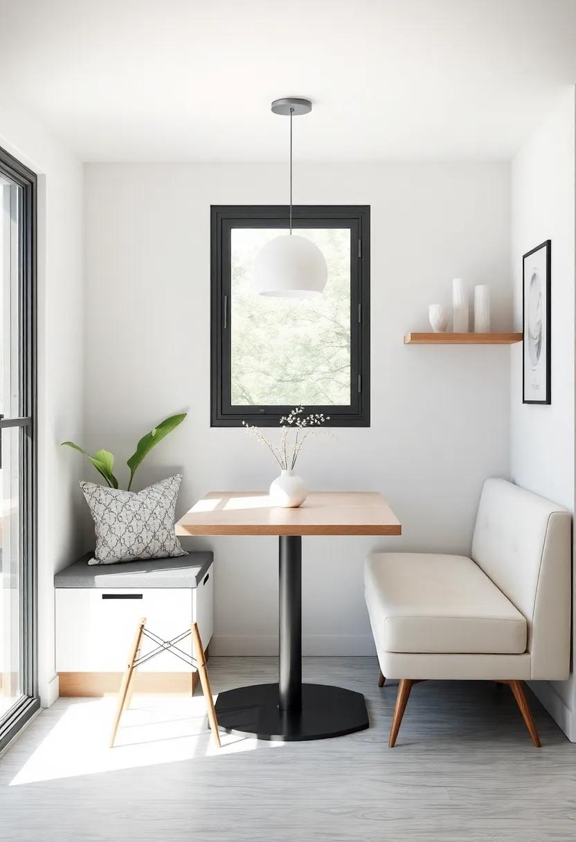 Incorporating Smart Technology for a Modern dining Nook Experience