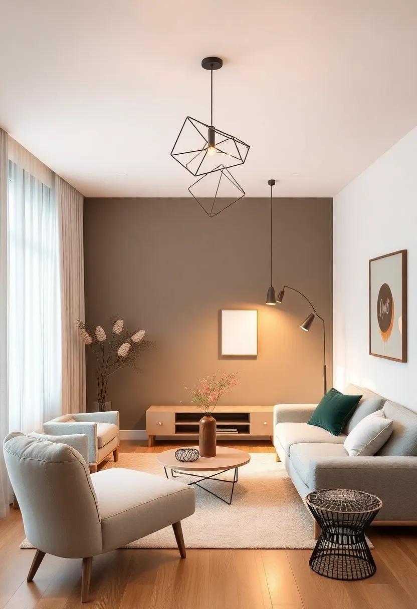 Exploring⁢ Geometric Fixtures to‍ Add Modern‍ Flair to Your Living Space