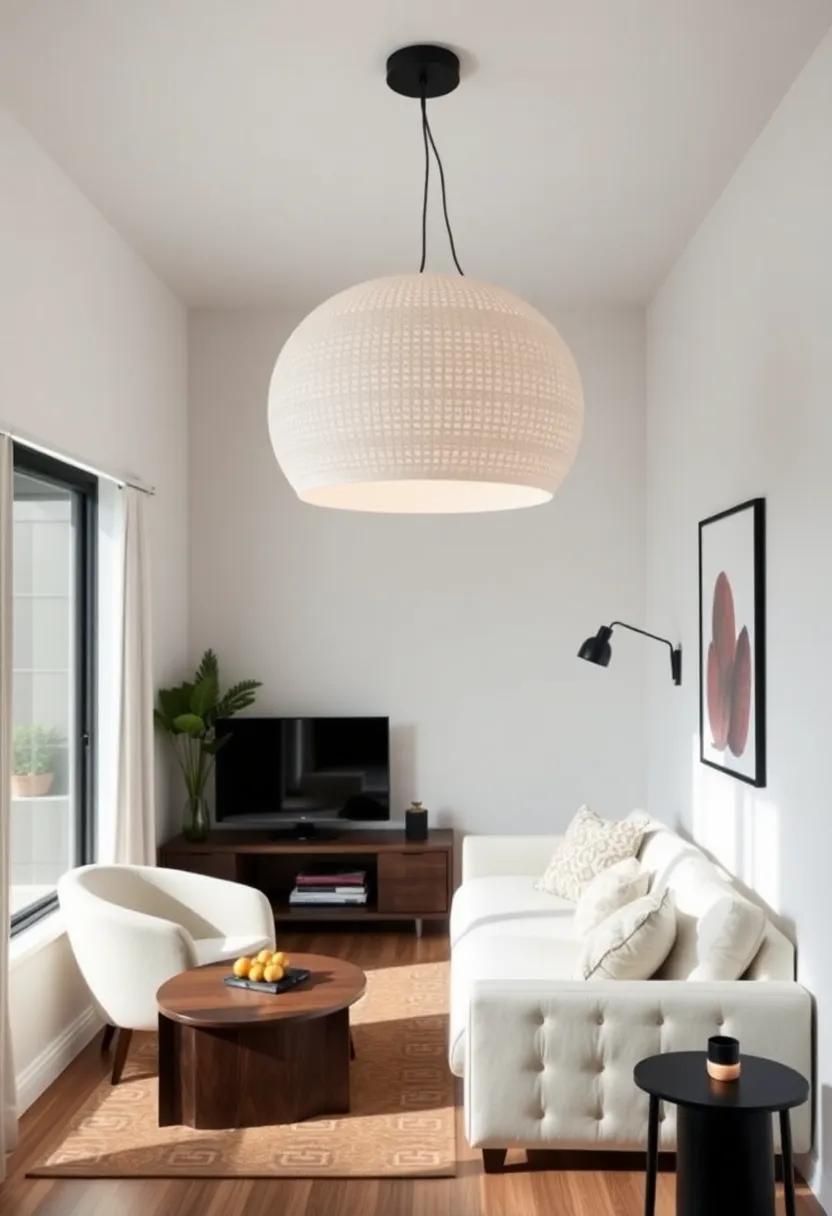 Making a​ statement ​with Oversized Hanging ‍Lamps in ⁤Tight Spaces