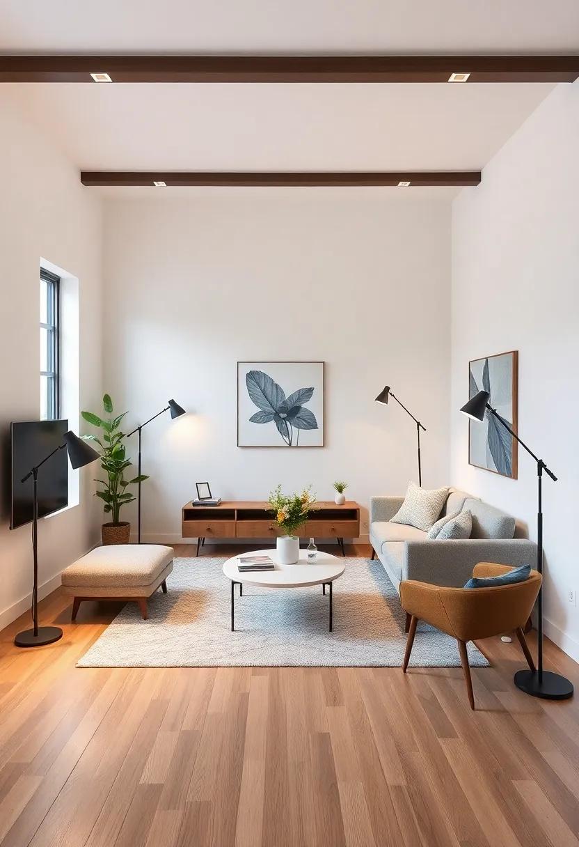 Incorporating‌ Floor Lamps to ⁤Define Zones in ⁣an Open Layout