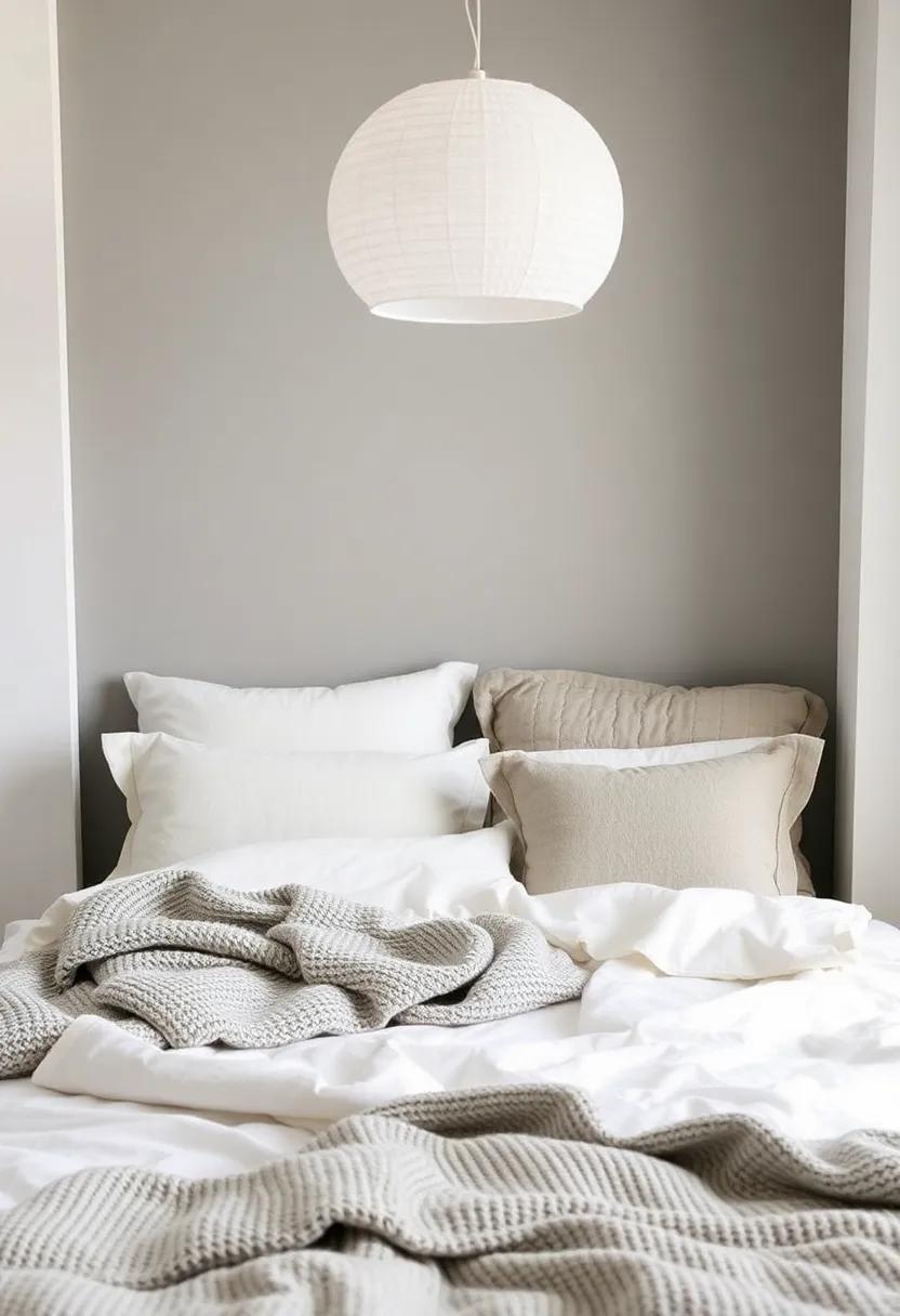 Soft Textures for Warmth: Layer different textures in your bedding and decor,‌ such as knits or linens, to keep⁢ the minimalist environment feel cozy and⁢ inviting