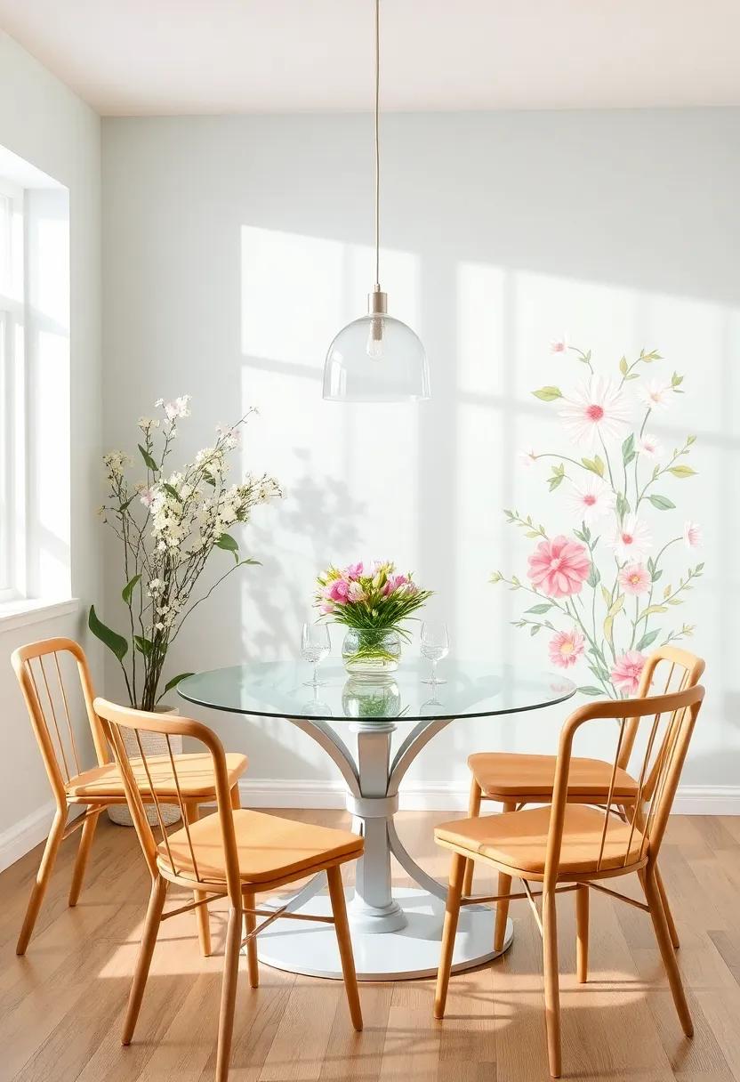 Integrate Floral ‌Decals: Stick removable⁢ floral decals​ on ‌walls or furniture for a temporary refresh that captures the essence of springtime