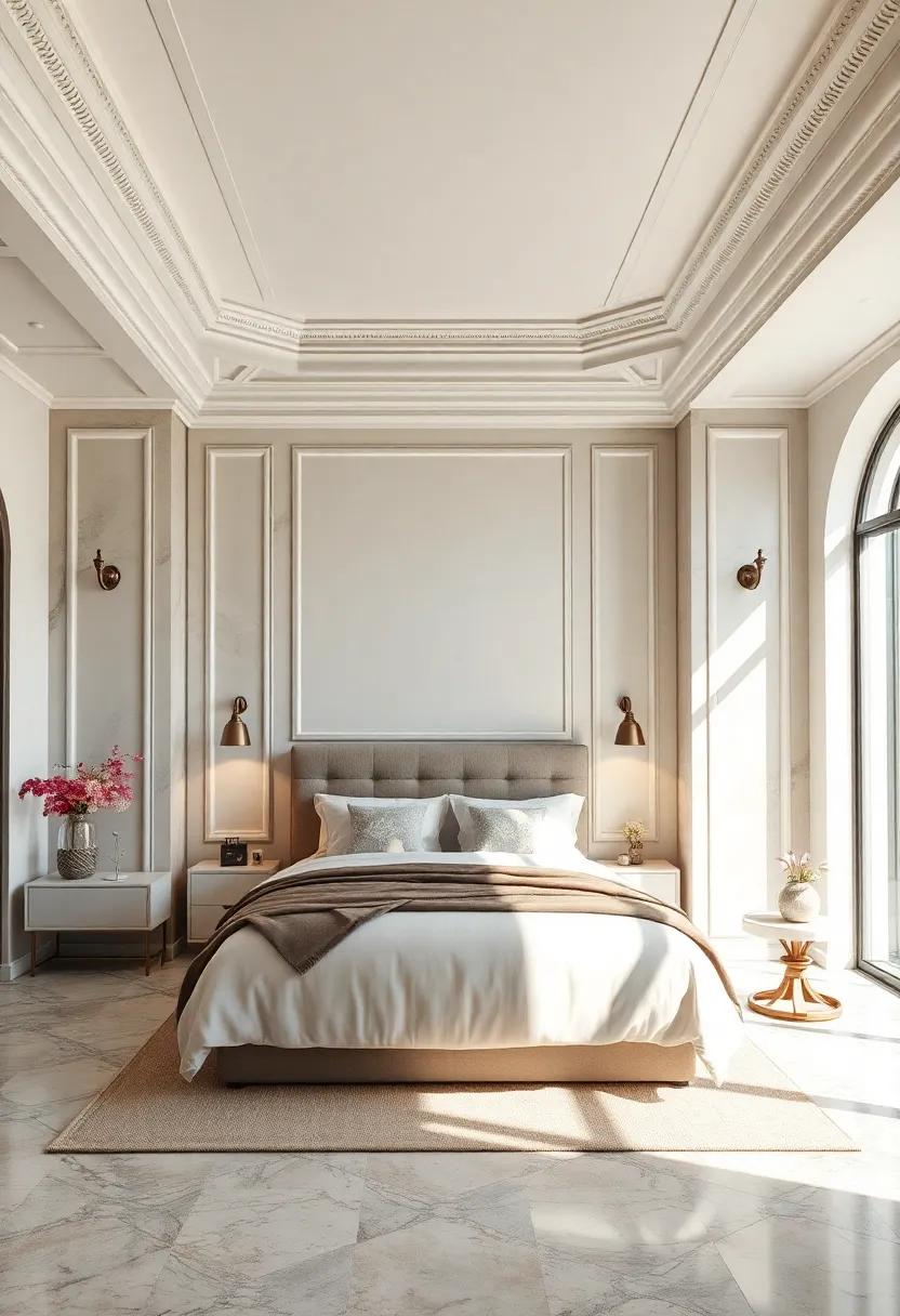 Integrating ⁣Technology Discreetly in timeless Bedroom Design