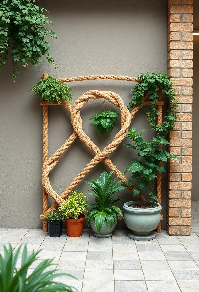 Incorporate sailor's knots into your garden by‌ creating knot-themed trellises or ⁢plant supports⁤ that blend beauty⁤ with ⁤practicality