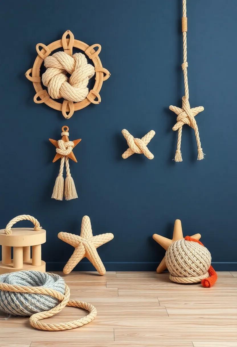 Incorporate⁢ sailor’s knots into ⁣your child’s playroom for creative wall art or crafted toys that encourage imaginative play