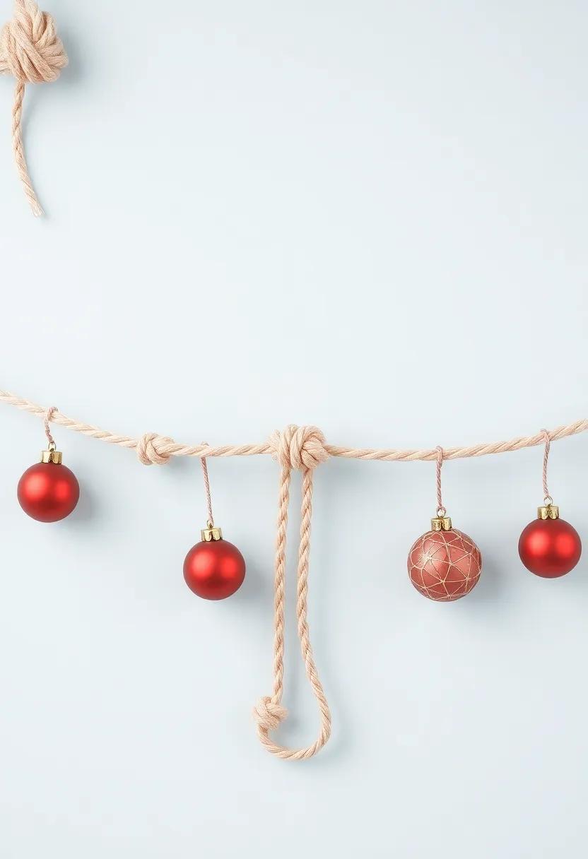 Incorporate sailor's knots into ⁤your holiday‍ decor by creating​ festive garlands with knots interspersed among seasonal ornaments