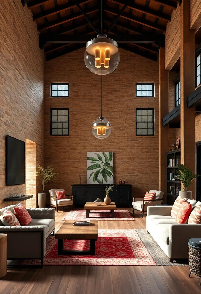 Color Palettes​ with Depth: Exploring Earthy Tones in traditional Warehouse Interiors