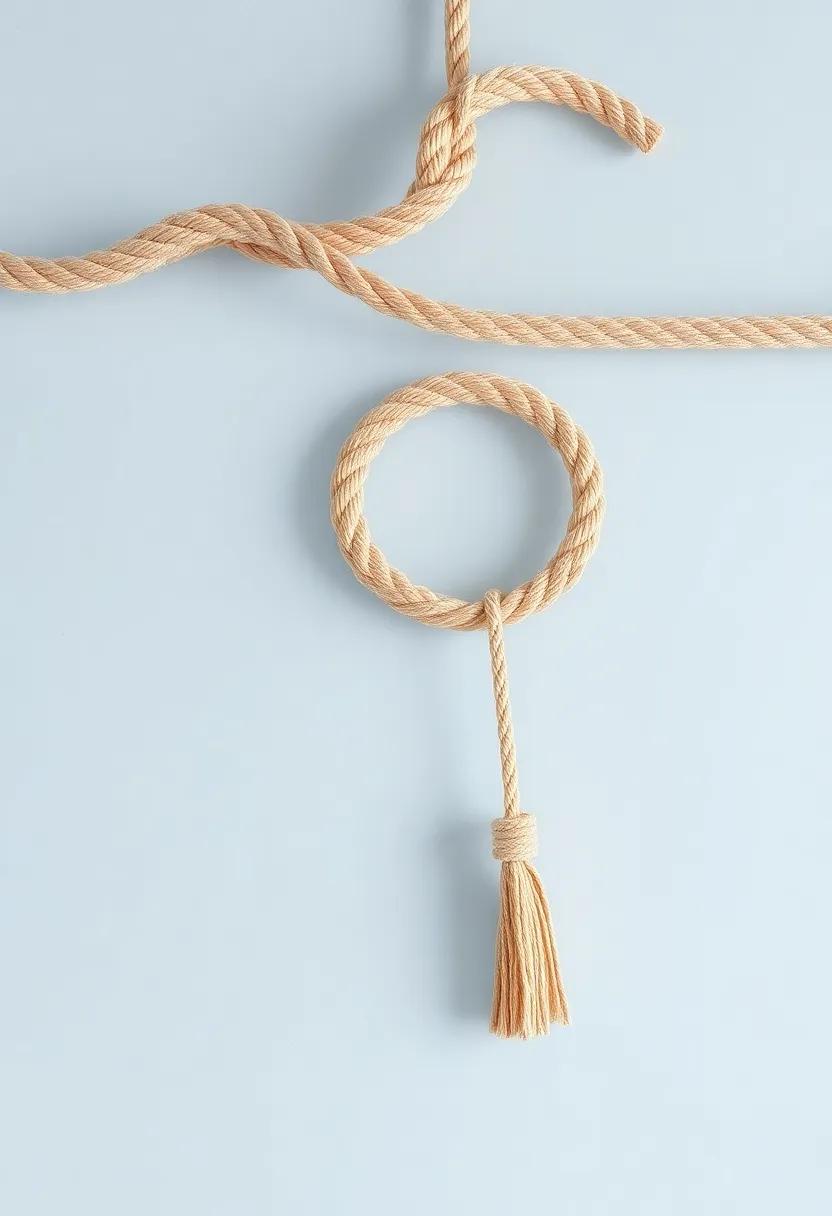 Nautical ‍Rope Wall Art: Incorporate textured wall art made from nautical ‌ropes⁣ and‌ materials, bringing a coastal⁣ touch with a rustic appeal