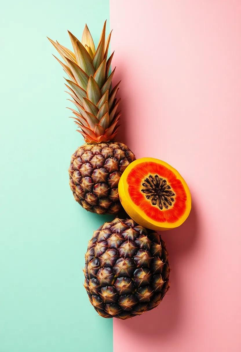 Tropical Fruit Prints:​ Celebrate‍ the ​sweet⁤ flavors⁢ of the‌ tropics⁢ with prints of exotic fruits like pineapples and ⁣papayas,⁢ perfect for a cheerful kitchen‍ vibe