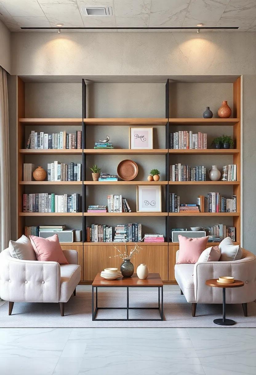 Pastel Books‍ and Decor: Arrange‌ your ⁣bookshelf with ‍pastel-covered ​books and decorative items⁣ for a cohesive⁢ look