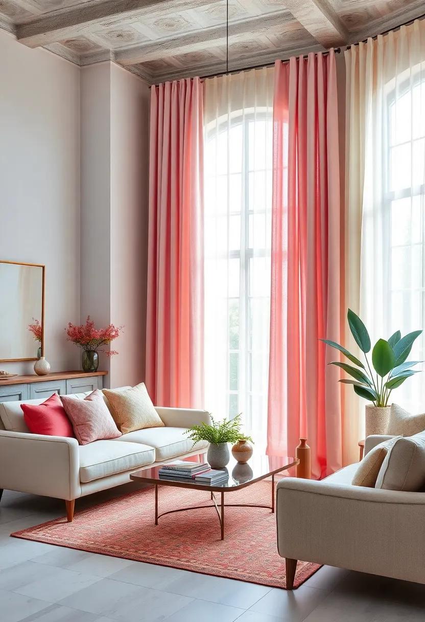 Sweet Window Treatments: Dress your windows with sheer pastel curtains that⁢ filter light beautifully‌ while adding softness