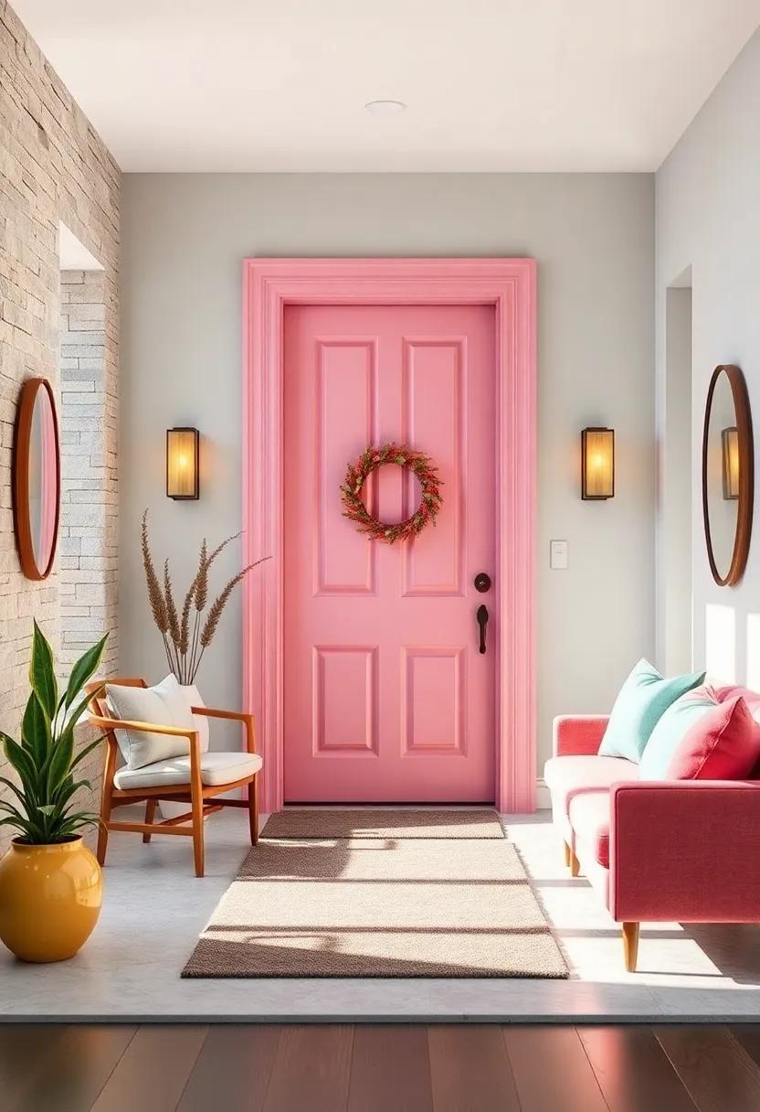 Welcoming⁢ Entryways: Paint your front door in ​a cheerful pastel hue to greet ⁢guests ⁤with ‍an inviting ‍first impression