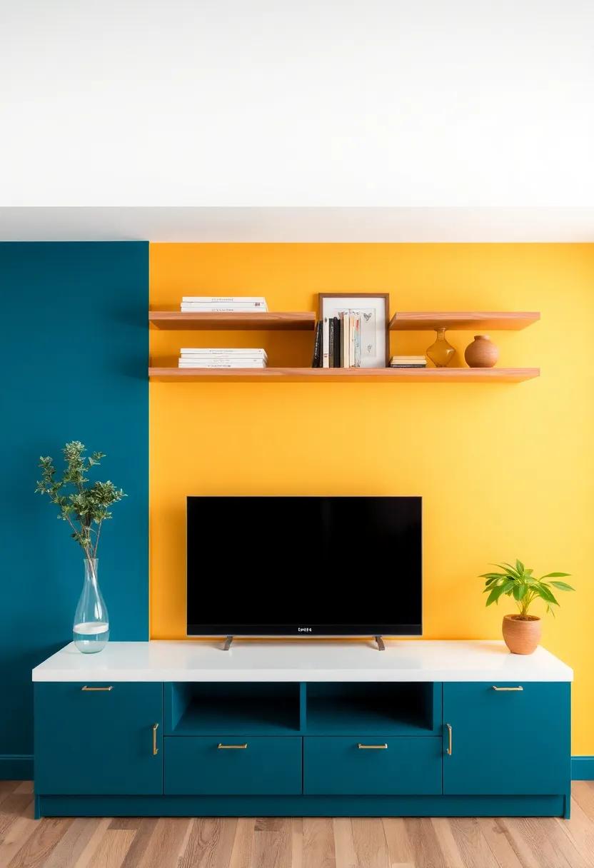 Innovative Solutions: ​Built-in Shelves Complementing ⁤Accent Features