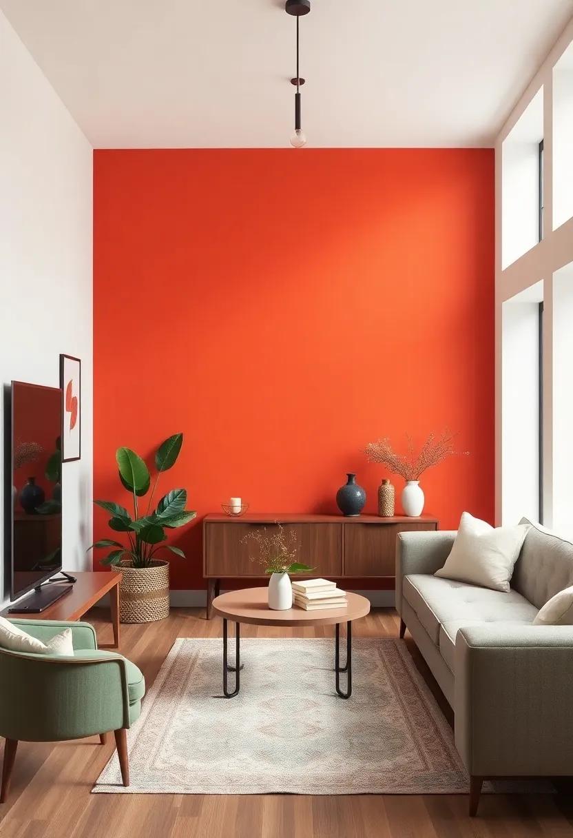 The Art of Balance: Harmonizing Eclectic Decor with Accent Walls
