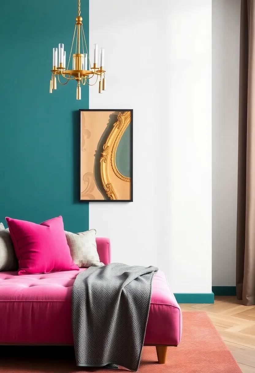 A Splash of Glam: Metallic Accents for ⁤Distinctive⁤ Wall Designs