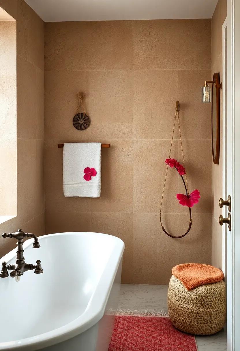 Ornate Towel Holders: Commission or find vintage towel holders with velvet touches, marrying practicality​ with stunning⁢ design⁣ elements for ⁣eye-catching display