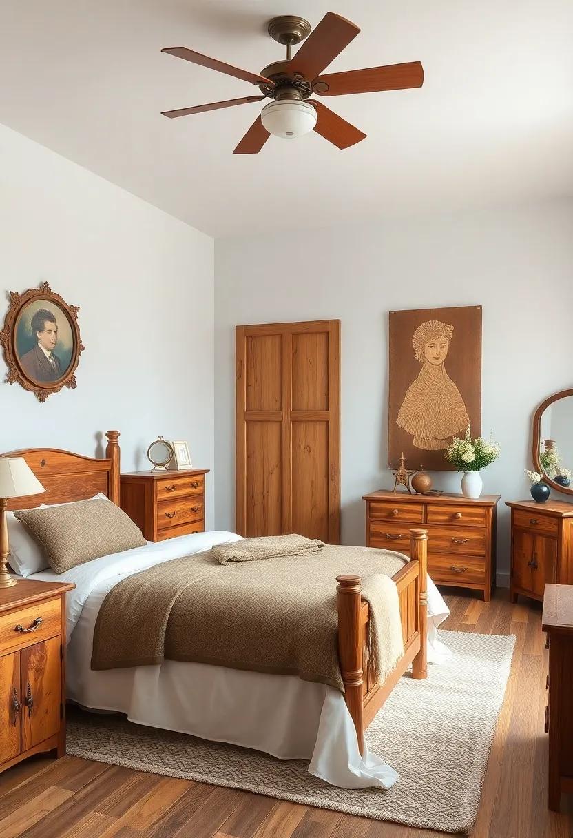 embrace‌ the ‌Warmth of Reclaimed‍ Wood: ⁢Choose pieces that showcase the natural beauty and character of⁢ reclaimed wood to infuse⁢ your bedroom with history and charm