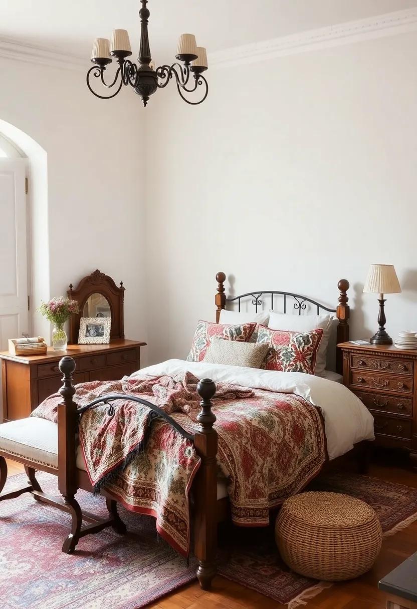 Layer with Vintage Textiles: Use vintage quilts, throws, and cushions to add depth and texture, creating a ​cozy, inviting atmosphere ‌that enhances the vintage aesthetic