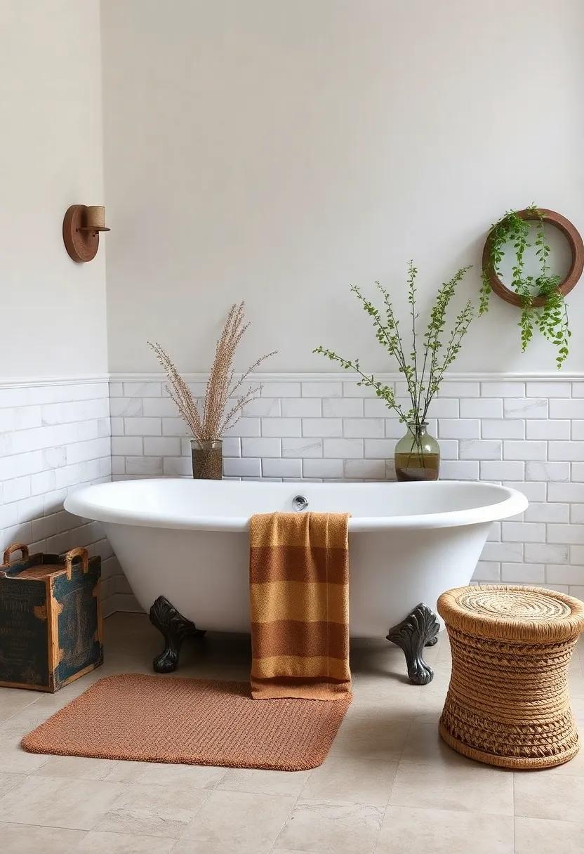 Creating Relaxation: ⁢Vintage Bathtubs as Centerpieces